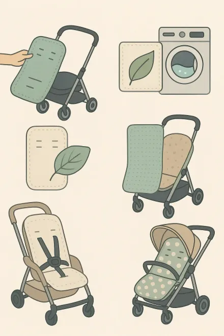 Tips for choosing a stroller seat liner