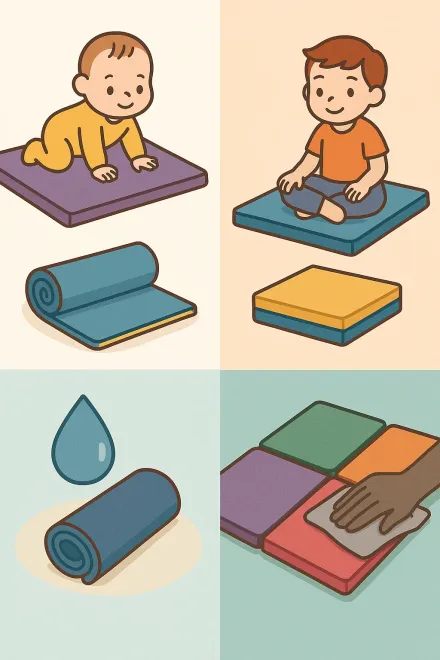 Tips for choosing a psychomotor mat