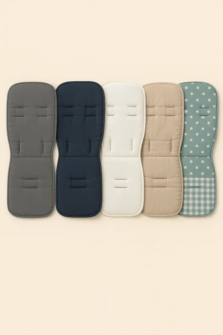 Types of stroller seat liners