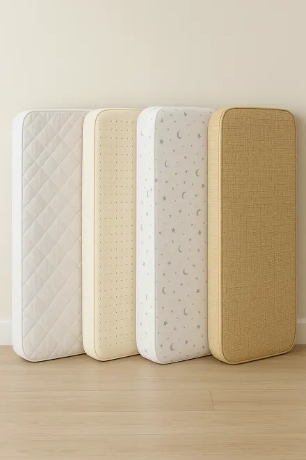 Types of crib mattress pads