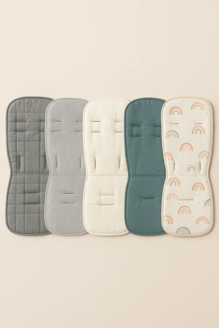 Types of stroller seat liners