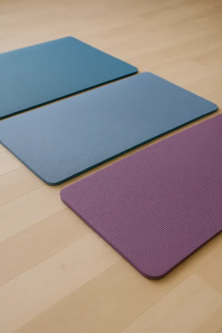 Comparación entre colchoneta de pilates y esterilla de yoga