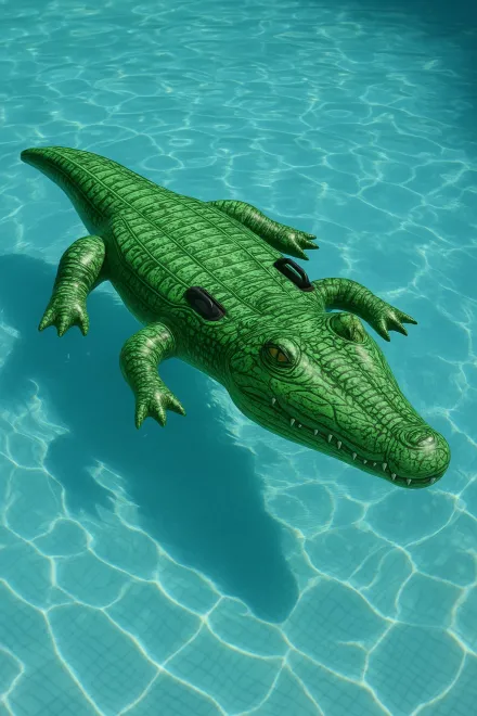 How to choose an inflatable crocodile float