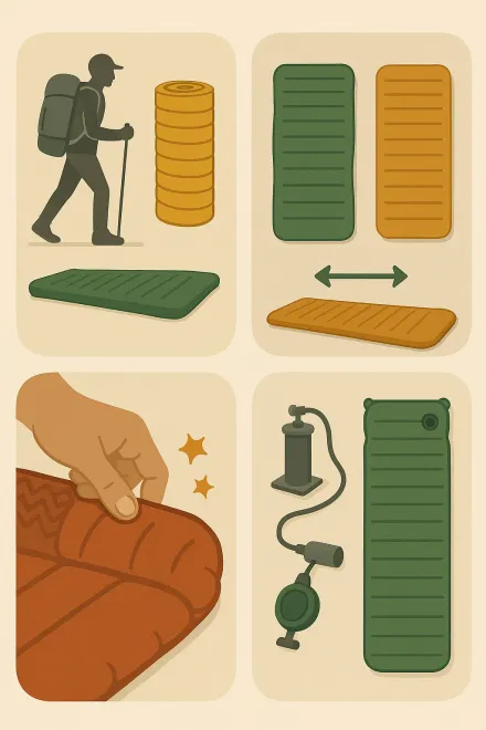 How to choose the best inflatable camping mattress