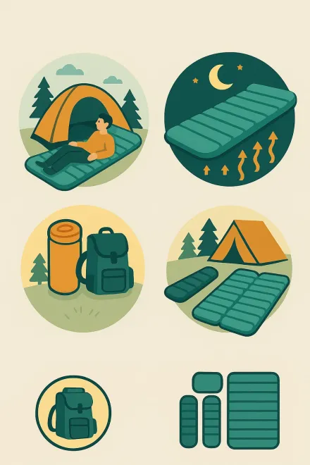 Benefits of using an inflatable mattress when camping