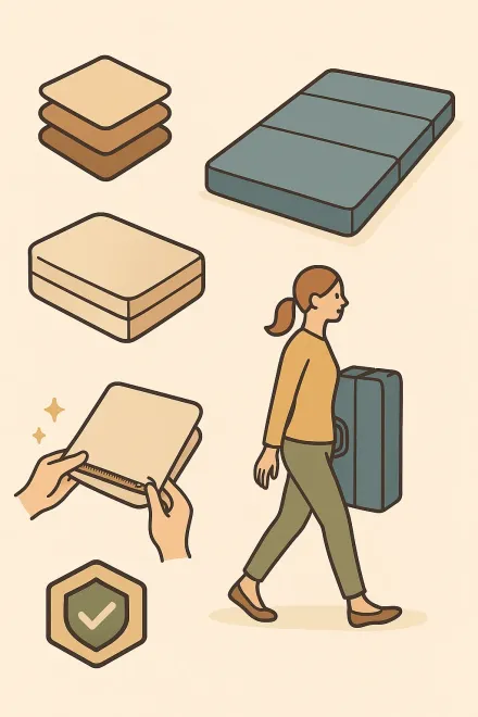 How to choose an indoor floor mattress