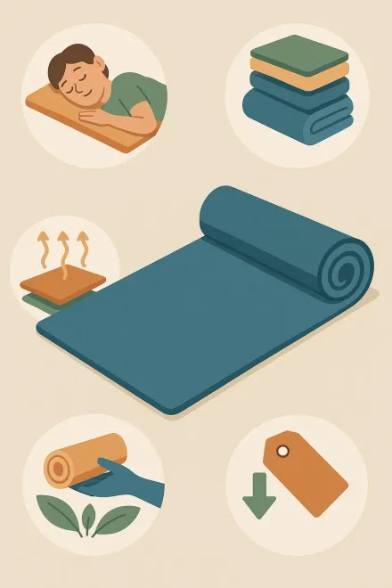 Advantages of a foam mat