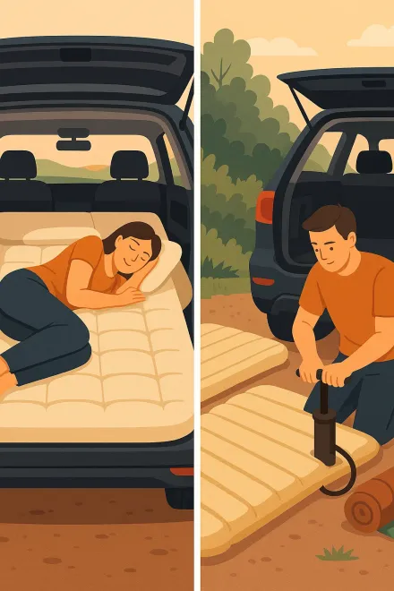 Tips for choosing an inflatable car mattress