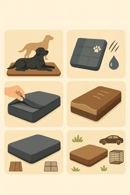 Tips for choosing a dog mat