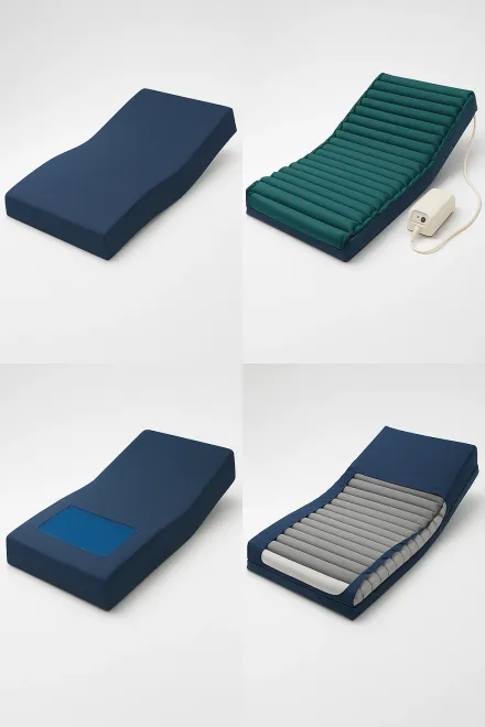 Types of anti-decubitus pads