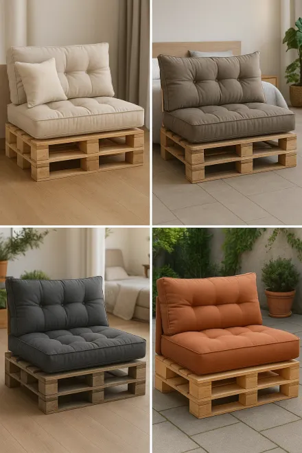 Types of pallet cushions